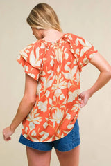 INTO THE SKY WOVEN TOP - Flying Tomato - Flyclothing LLC