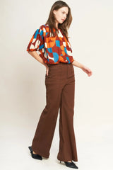 GONE IN A BLINK WOVEN TOP - Flying Tomato - Flyclothing LLC