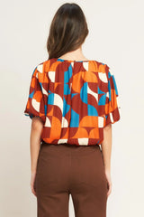 GONE IN A BLINK WOVEN TOP - Flying Tomato - Flyclothing LLC