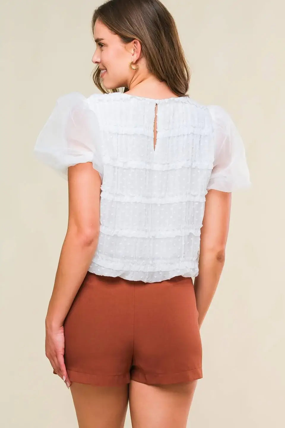 DESTINED TO IMPRESS WOVEN TOP - Flying Tomato - Flyclothing LLC