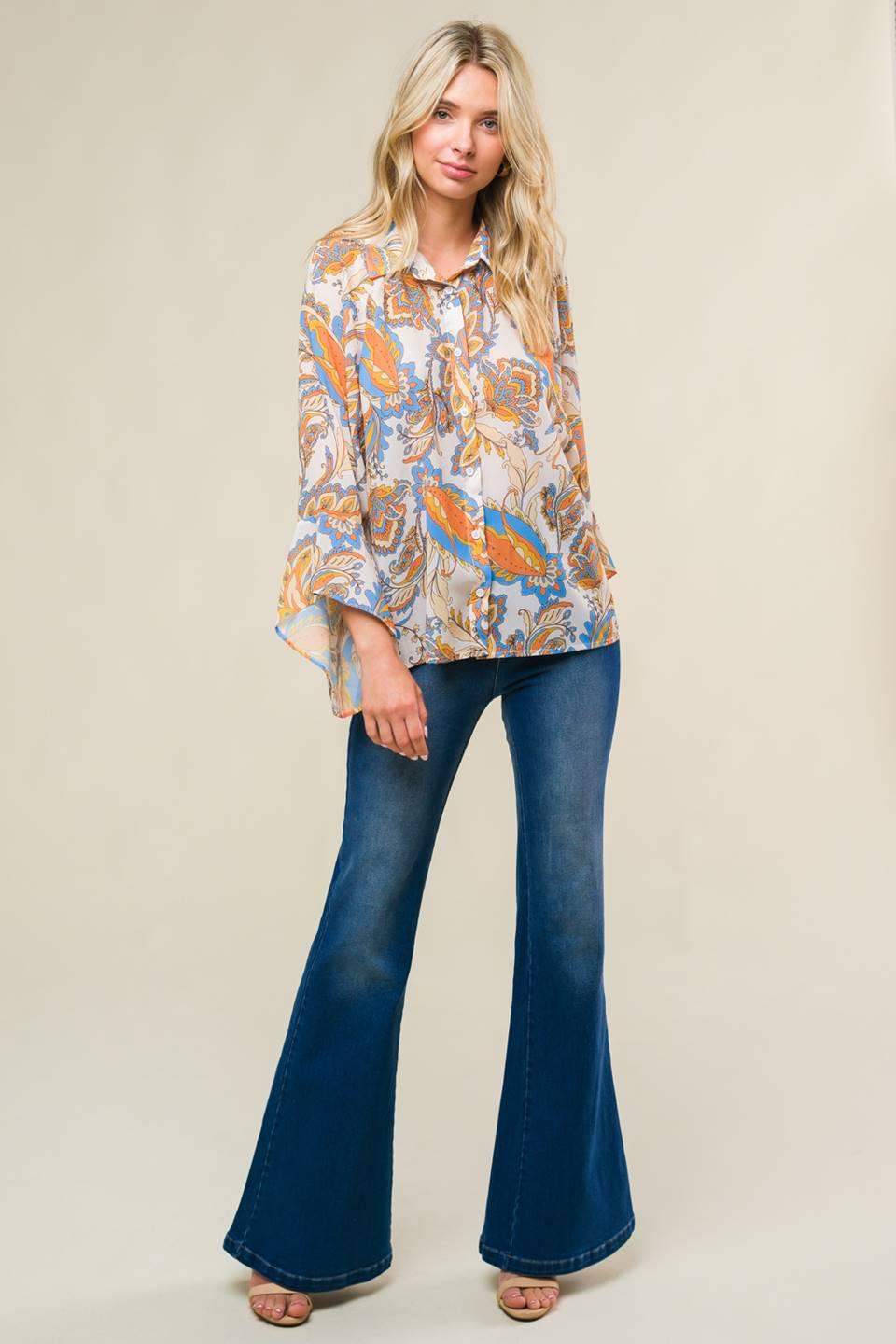 SWEET CRUSH WOVEN TOP - Flying Tomato - Flyclothing LLC