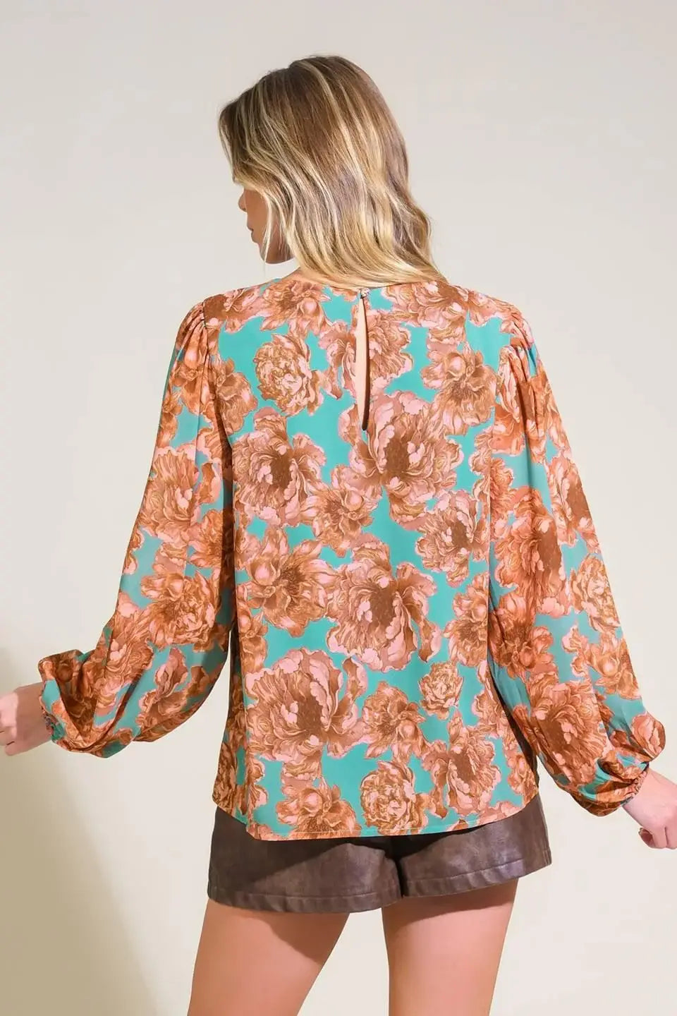 DELICATE HUE WOVEN TOP - Flying Tomato - Flyclothing LLC