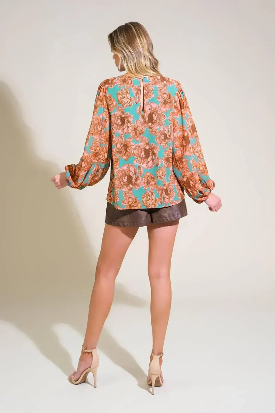 DELICATE HUE WOVEN TOP - Flying Tomato - Flyclothing LLC