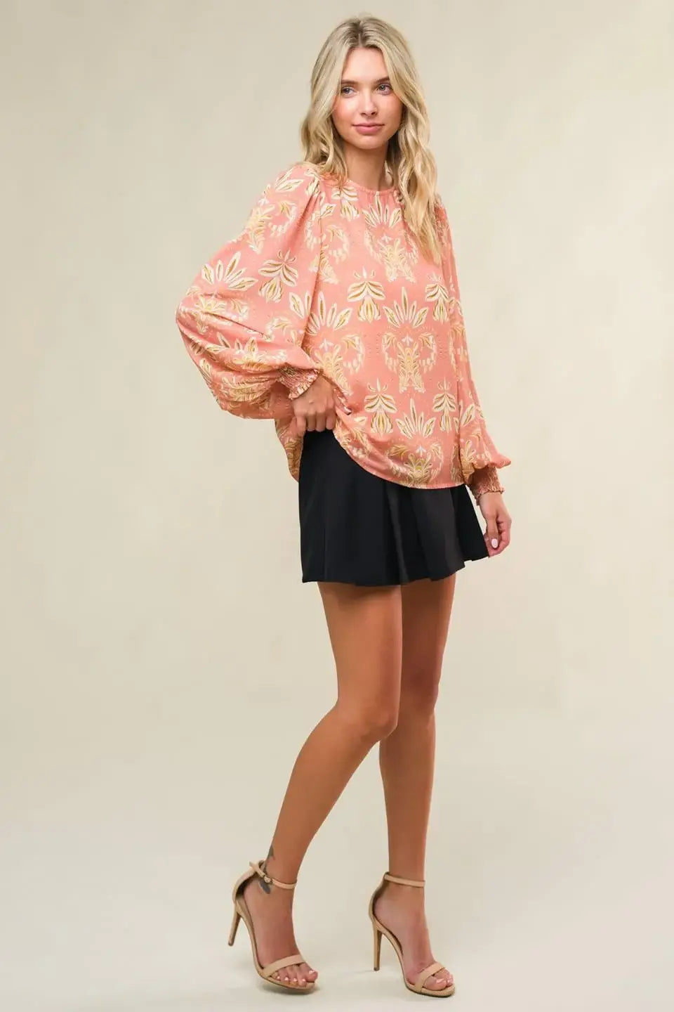 GET THE LOOK WOVEN TOP - Flying Tomato - Flyclothing LLC