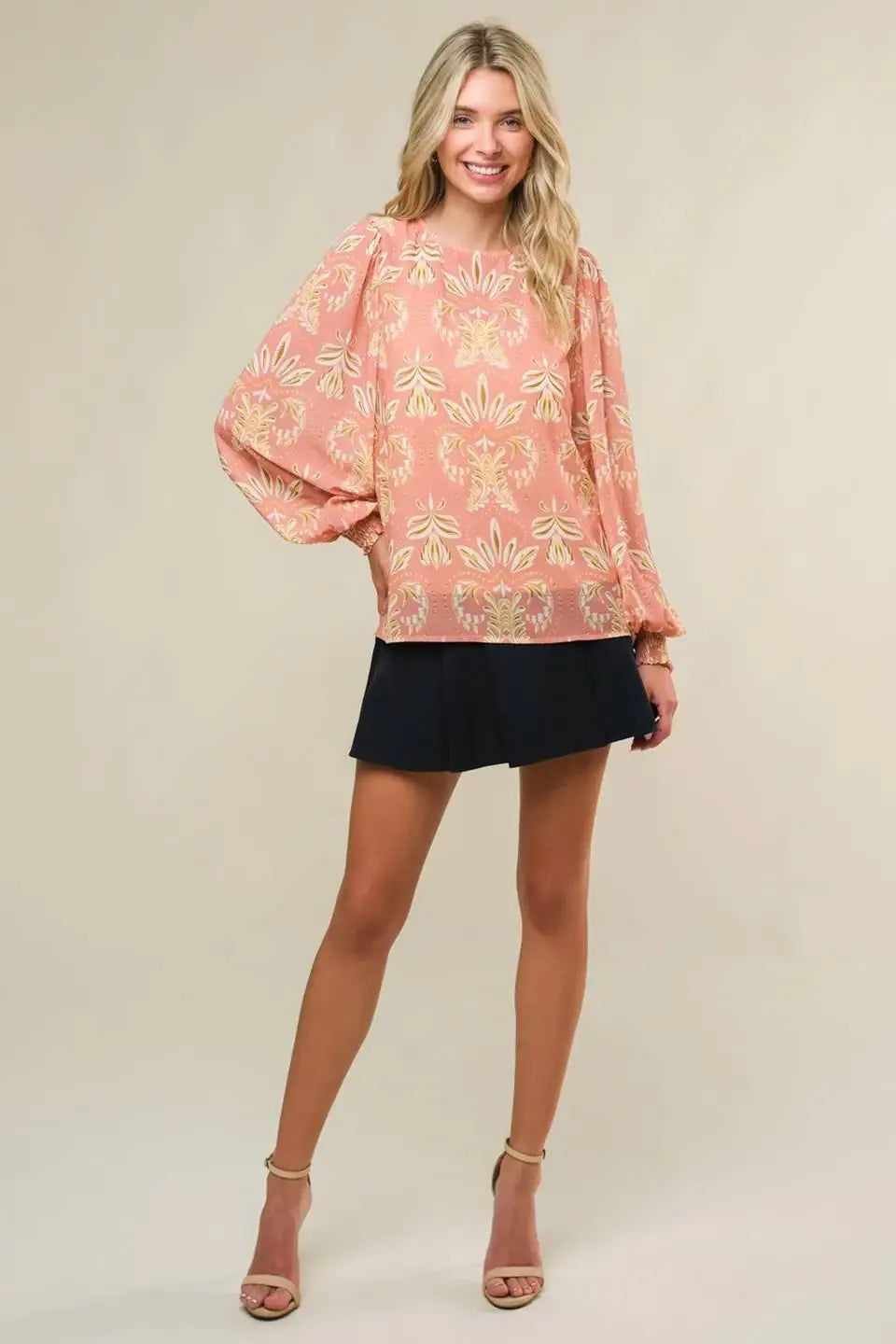 GET THE LOOK WOVEN TOP - Flying Tomato - Flyclothing LLC