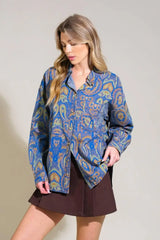 I'M IN CHARGE WOVEN TOP - Flying Tomato - Flyclothing LLC