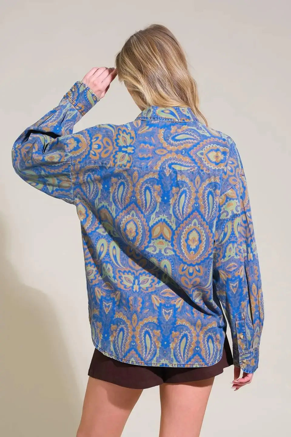 I'M IN CHARGE WOVEN TOP - Flying Tomato - Flyclothing LLC