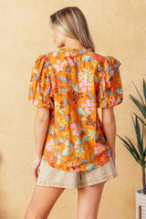TOTAL FRILL WOVEN TOP - Flying Tomato - Flyclothing LLC