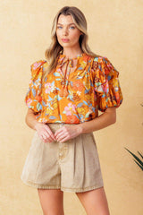 TOTAL FRILL WOVEN TOP - Flying Tomato - Flyclothing LLC