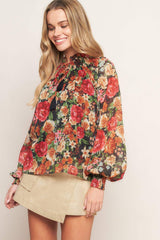 FOR THE DAY WOVEN TOP - Flying Tomato - Flyclothing LLC