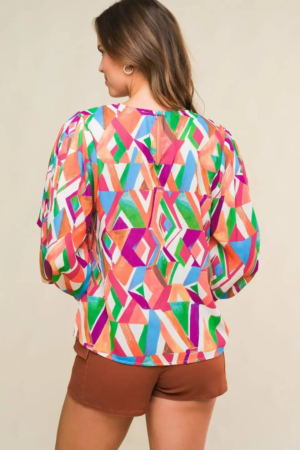 THAT'S THAT BRIGHT WOVEN TOP - Flying Tomato - Flyclothing LLC
