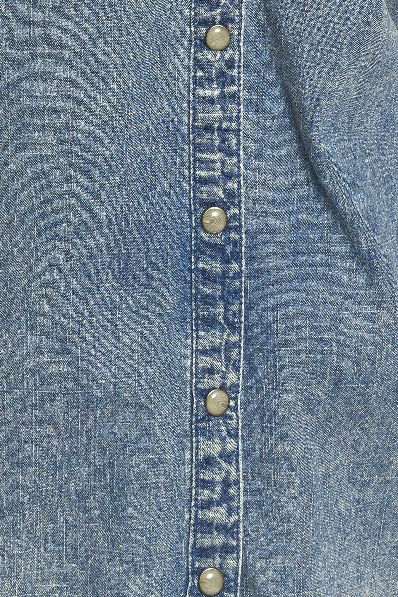 MUSING ABOUT YOU DENIM TOP - Flying Tomato - Flyclothing LLC