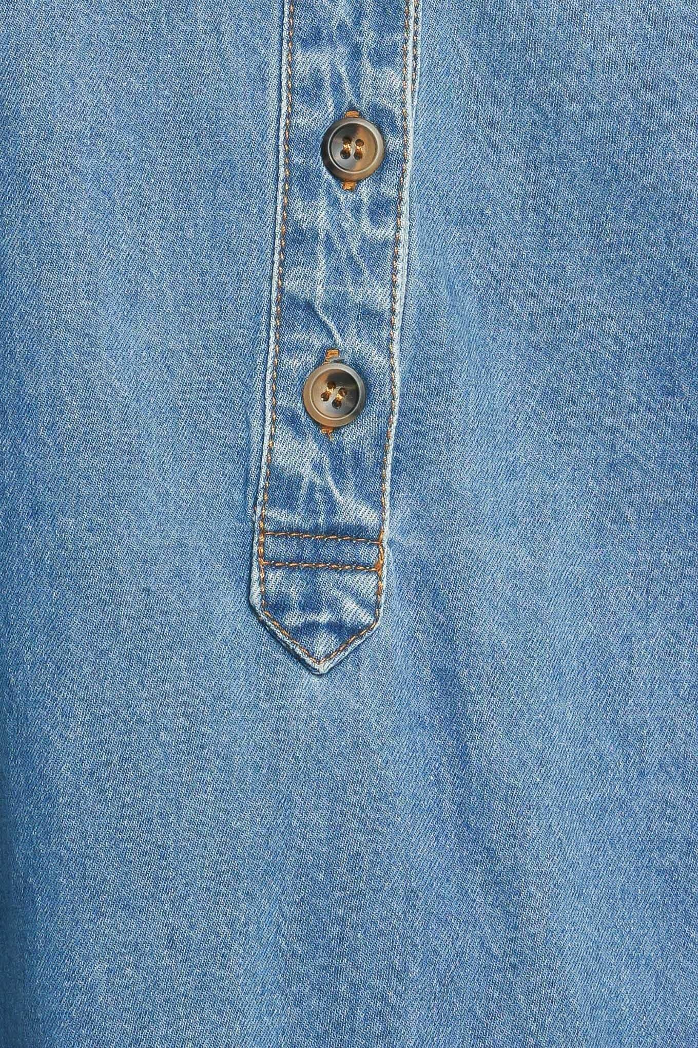 CLOSER TO YOU DENIM TOP - Flying Tomato - Flyclothing LLC