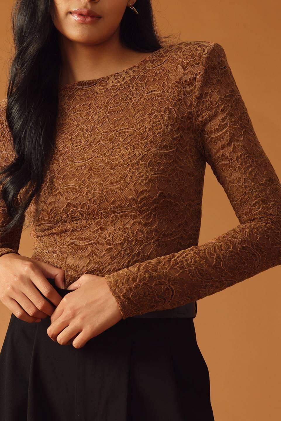 NEVER ENOUGH WOVEN LACE BODYSUIT - Flying Tomato - Flyclothing LLC