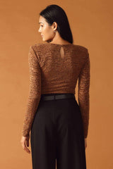 NEVER ENOUGH WOVEN LACE BODYSUIT - Flying Tomato - Flyclothing LLC