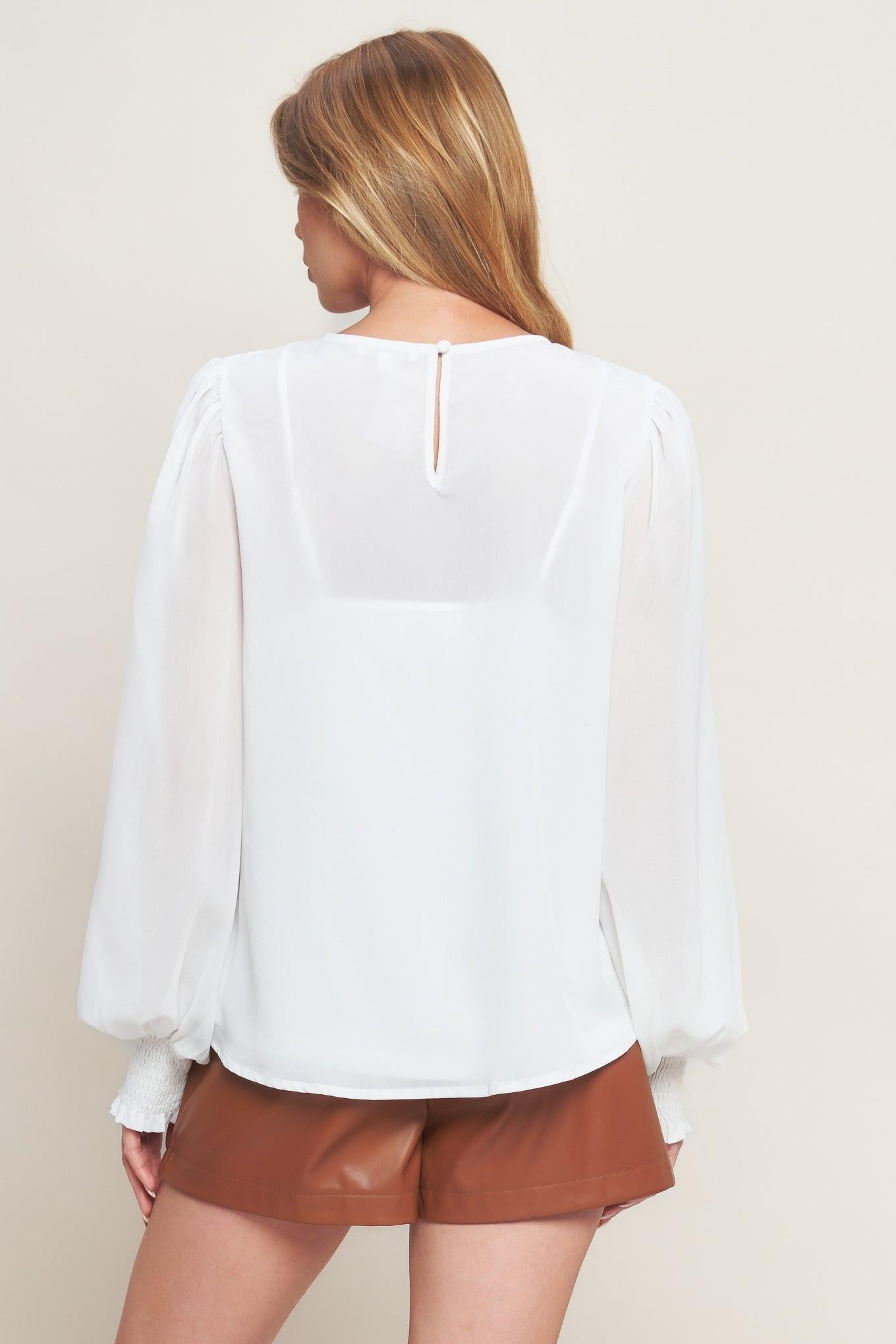 WEEKEND WANDERER WOVEN TOP - Flying Tomato - Flyclothing LLC