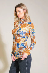 MERMAID COVE MESH TOP - Flying Tomato - Flyclothing LLC