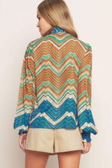 PICKING DAISIES WOVEN TOP - Flying Tomato - Flyclothing LLC