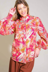 SEASONAL MOVES WOVEN TOP - Flying Tomato - Flyclothing LLC