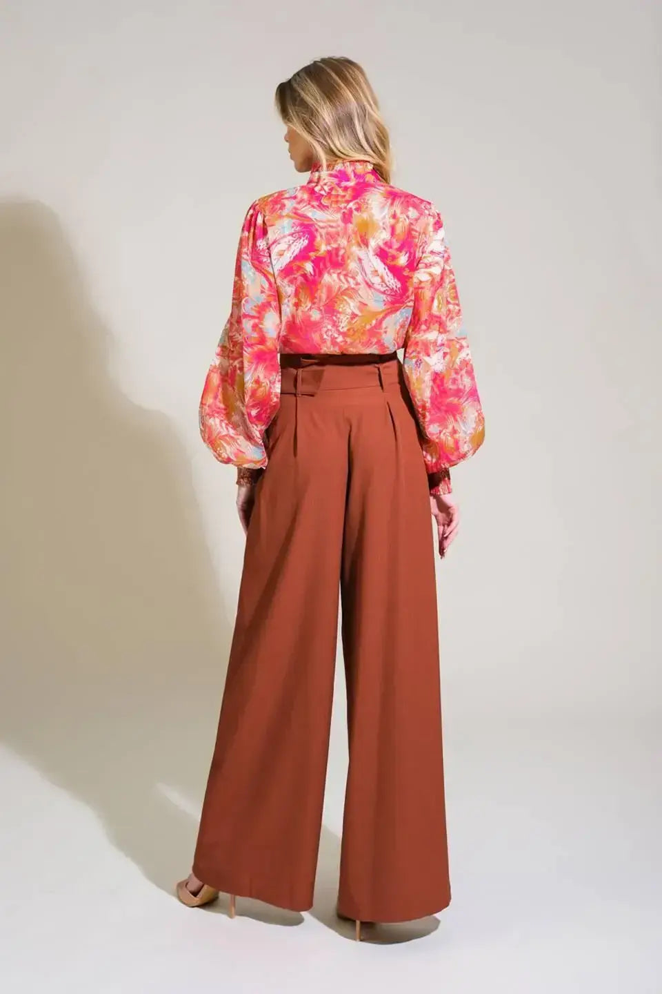 SEASONAL MOVES WOVEN TOP - Flying Tomato - Flyclothing LLC