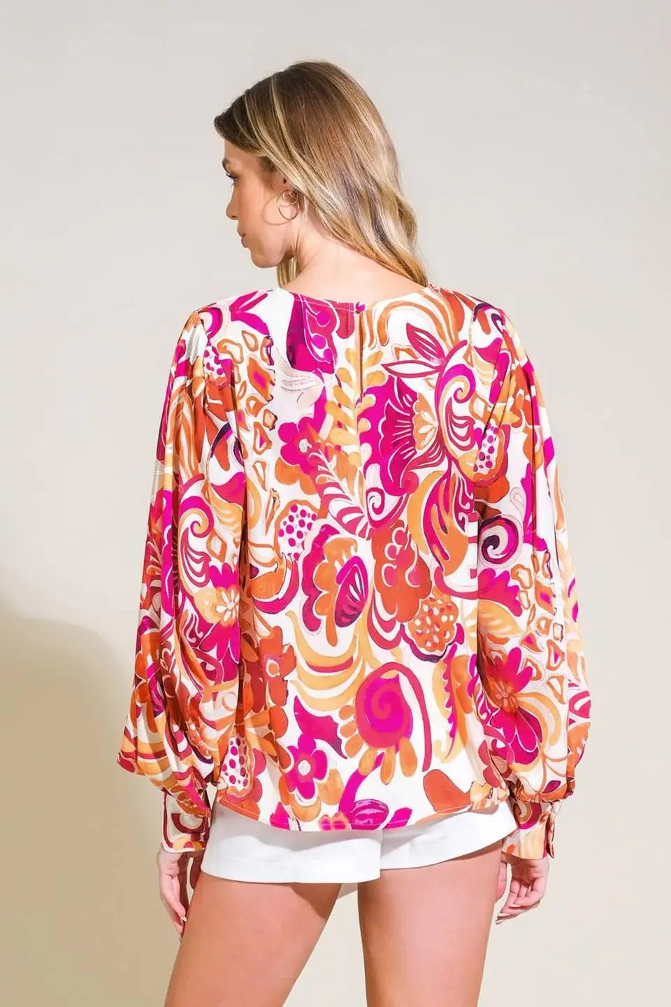 DELICATE TOUCH WOVEN TOP - Flying Tomato - Flyclothing LLC