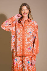 YOU NEVER CAN TELL WOVEN TOP - Flying Tomato - Flyclothing LLC