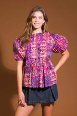SPECIAL MOMENT WOVEN TOP - Flying Tomato - Flyclothing LLC