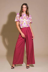 ROMANTIC WHIMS WOVEN TOP - Flying Tomato - Flyclothing LLC