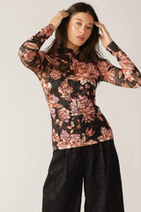 FIRESIDE CHATS STRETCH LACE TOP - Flying Tomato - Flyclothing LLC