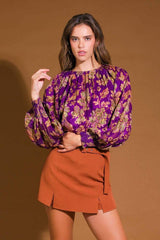 NEW RIVER WOVEN TOP - Flying Tomato - Flyclothing LLC
