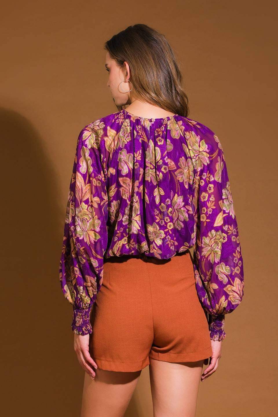 NEW RIVER WOVEN TOP - Flying Tomato - Flyclothing LLC