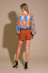 ALL MY PRIDE WOVEN TOP - Flying Tomato - Flyclothing LLC