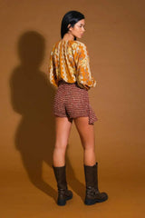 OVER THE HILLS WOVEN TOP - Flying Tomato - Flyclothing LLC