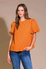 CAROLINA FOREST WOVEN TOP - Flying Tomato - Flyclothing LLC