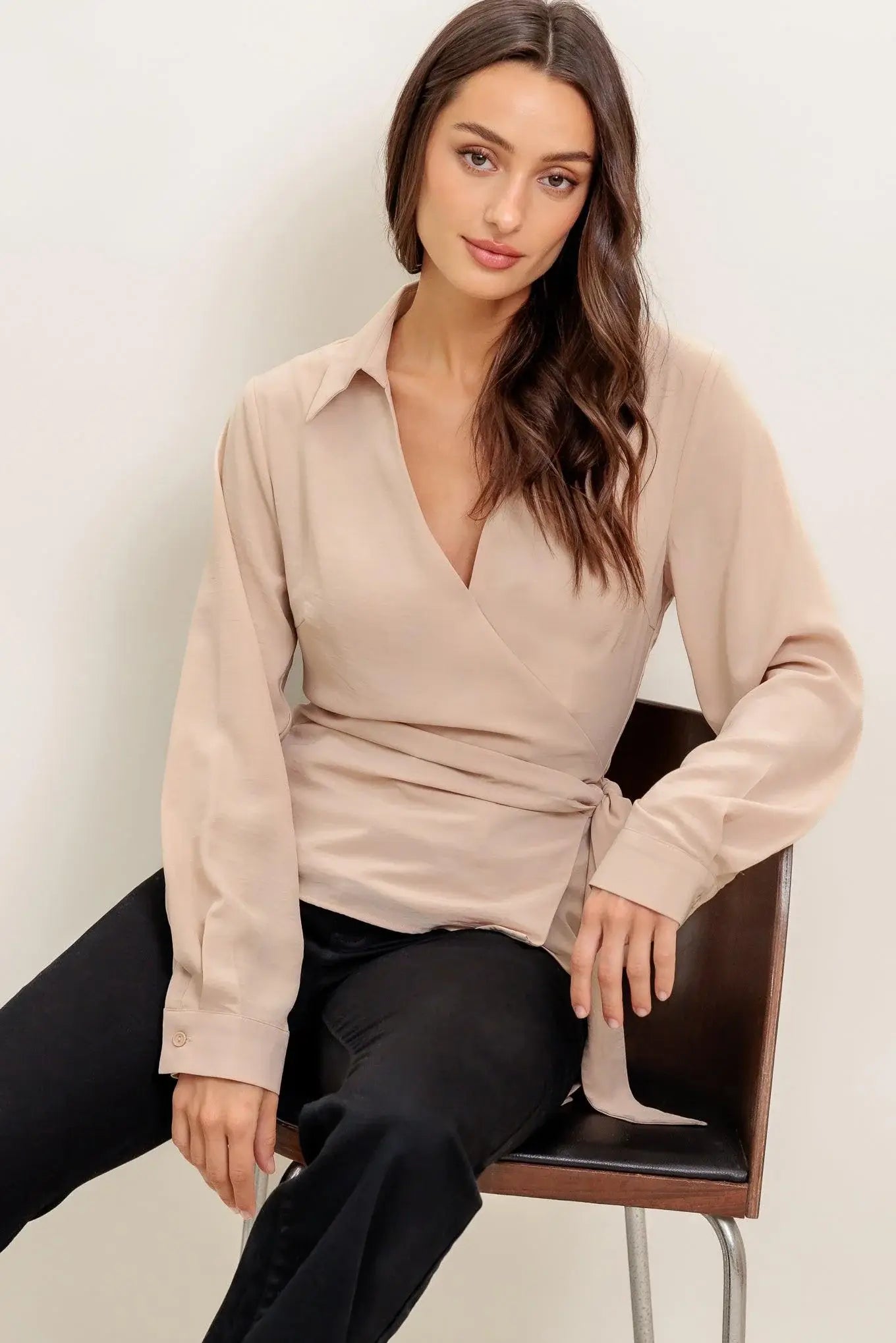BEAUTIFUL AS YOU WOVEN TOP - Flying Tomato - Flyclothing LLC