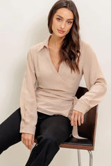 BEAUTIFUL AS YOU WOVEN TOP - Flying Tomato - Flyclothing LLC