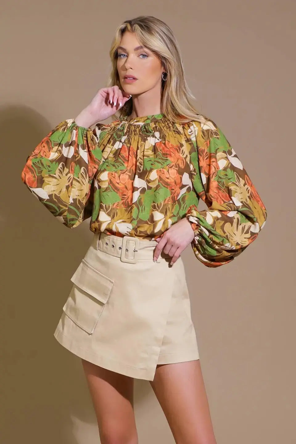 CALL IT LOVE WOVEN TOP - Flying Tomato - Flyclothing LLC