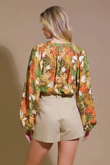 CALL IT LOVE WOVEN TOP - Flying Tomato - Flyclothing LLC