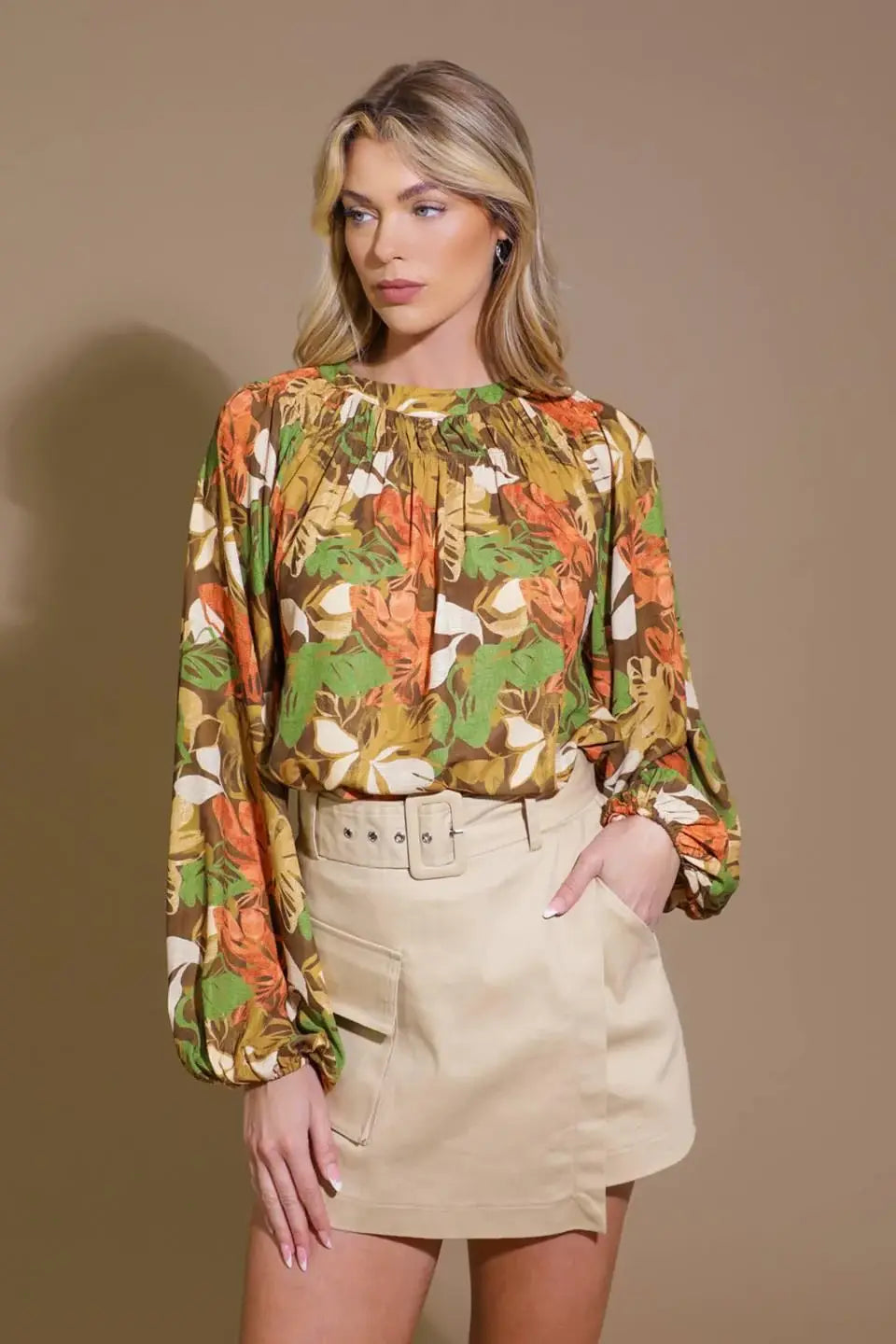 CALL IT LOVE WOVEN TOP - Flying Tomato - Flyclothing LLC