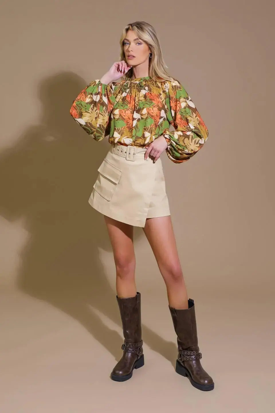 CALL IT LOVE WOVEN TOP - Flying Tomato - Flyclothing LLC