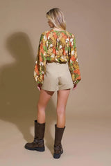 CALL IT LOVE WOVEN TOP - Flying Tomato - Flyclothing LLC
