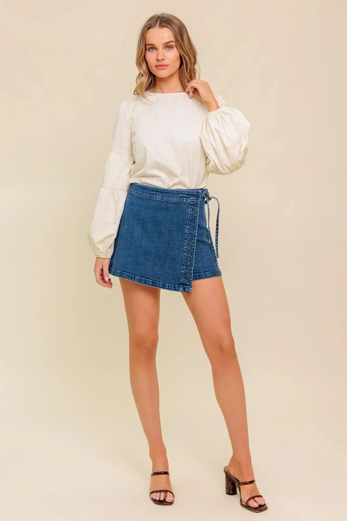 WAVERLY MILLS WOVEN TOP - Flying Tomato - Flyclothing LLC