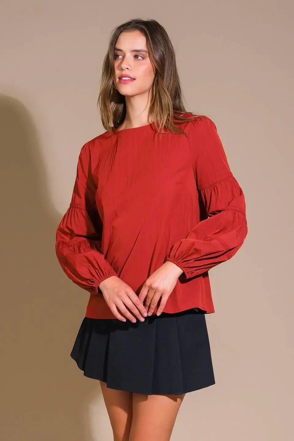 WAVERLY MILLS WOVEN TOP - Flying Tomato - Flyclothing LLC