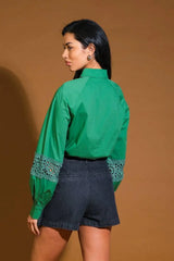 CHECK YOURSELF WOVEN TOP - Flying Tomato - Flyclothing LLC