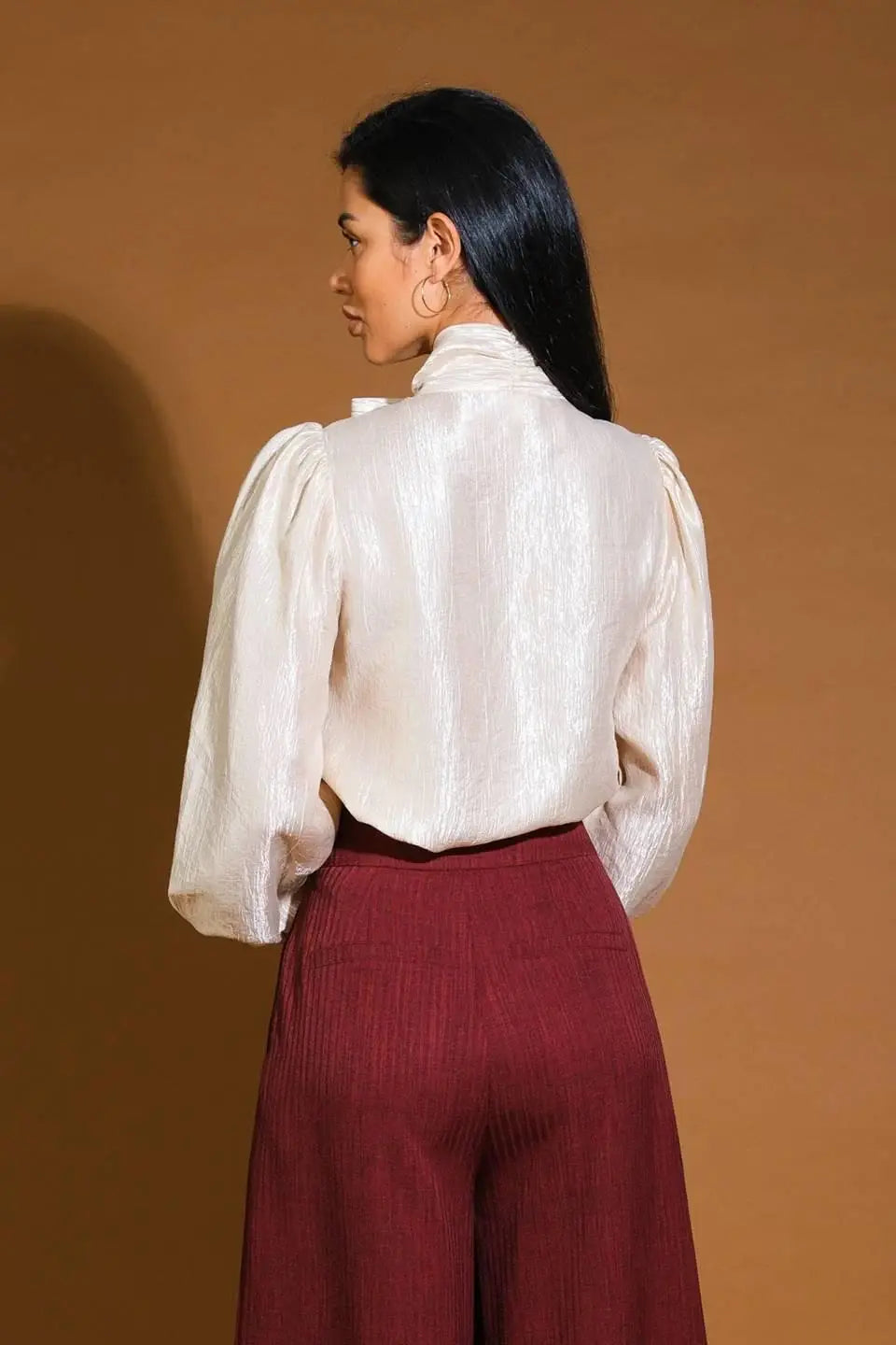 STUNNING ASPECT WOVEN TOP - Flying Tomato - Flyclothing LLC