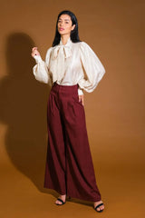 STUNNING ASPECT WOVEN TOP - Flying Tomato - Flyclothing LLC