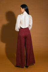 STUNNING ASPECT WOVEN TOP - Flying Tomato - Flyclothing LLC