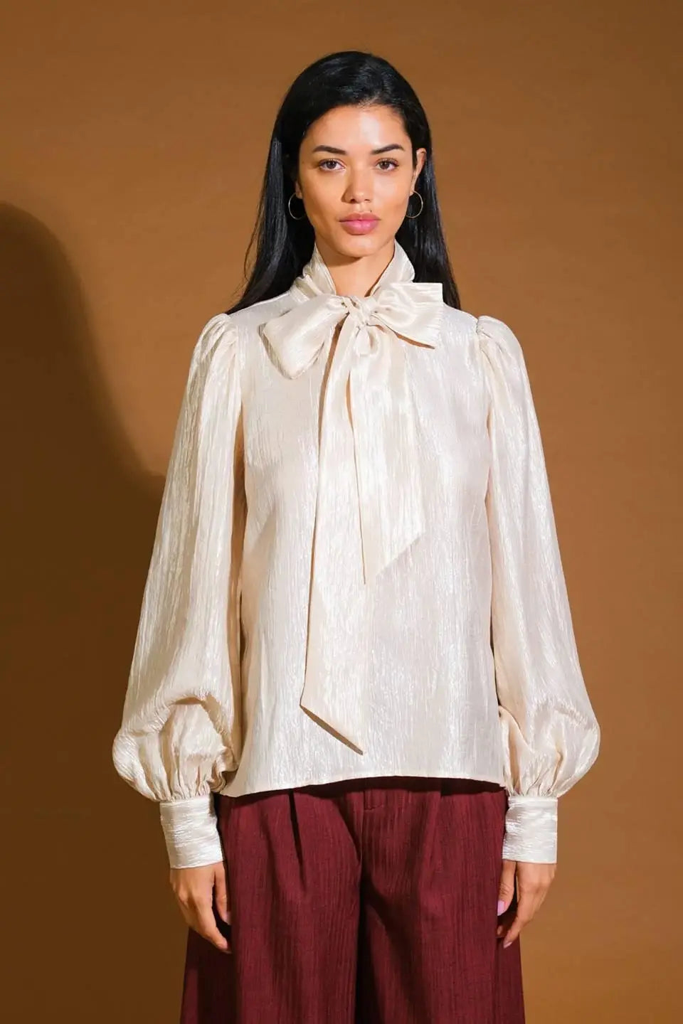 STUNNING ASPECT WOVEN TOP - Flying Tomato - Flyclothing LLC