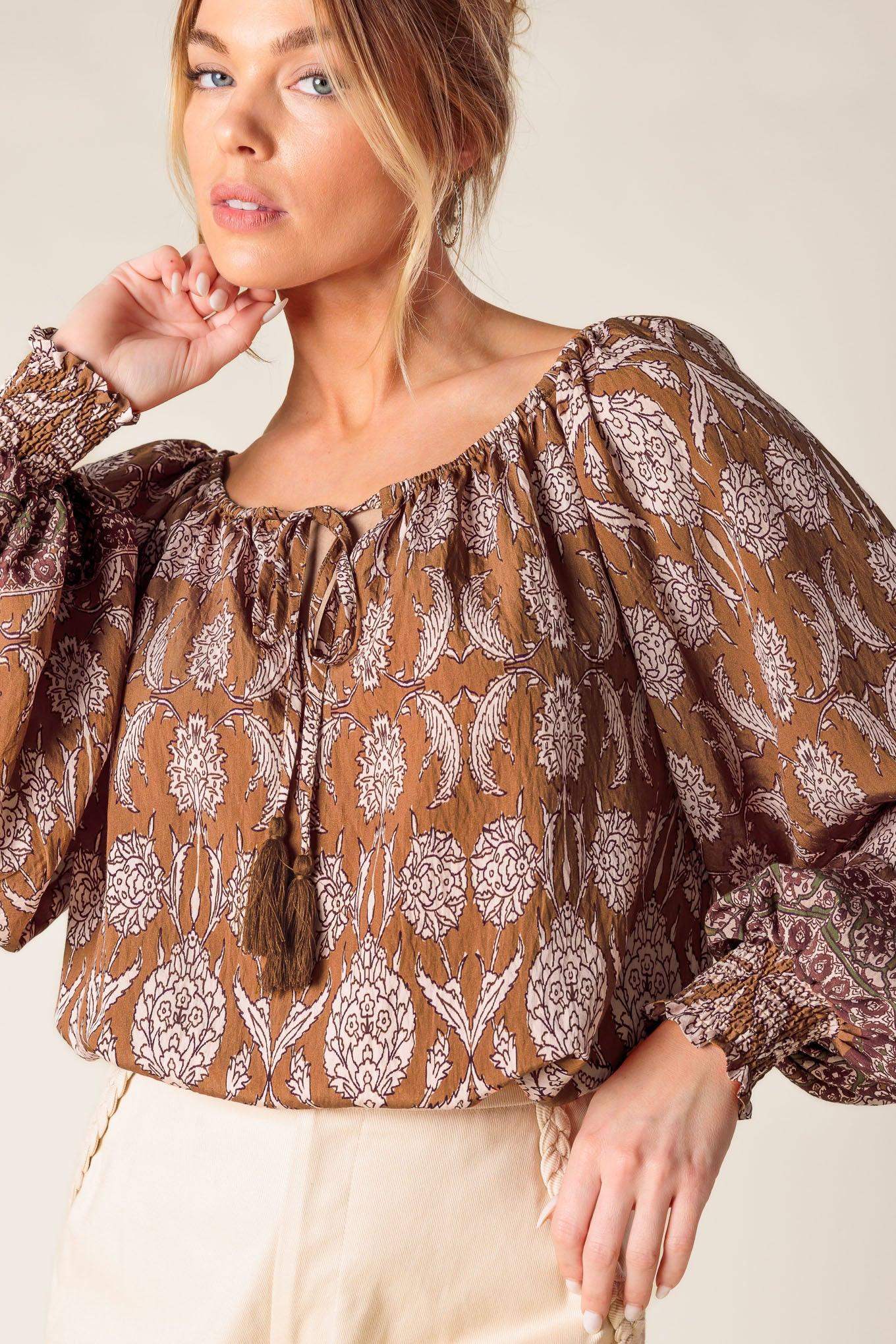 BE ALRIGHT WOVEN TOP - Flying Tomato - Flyclothing LLC