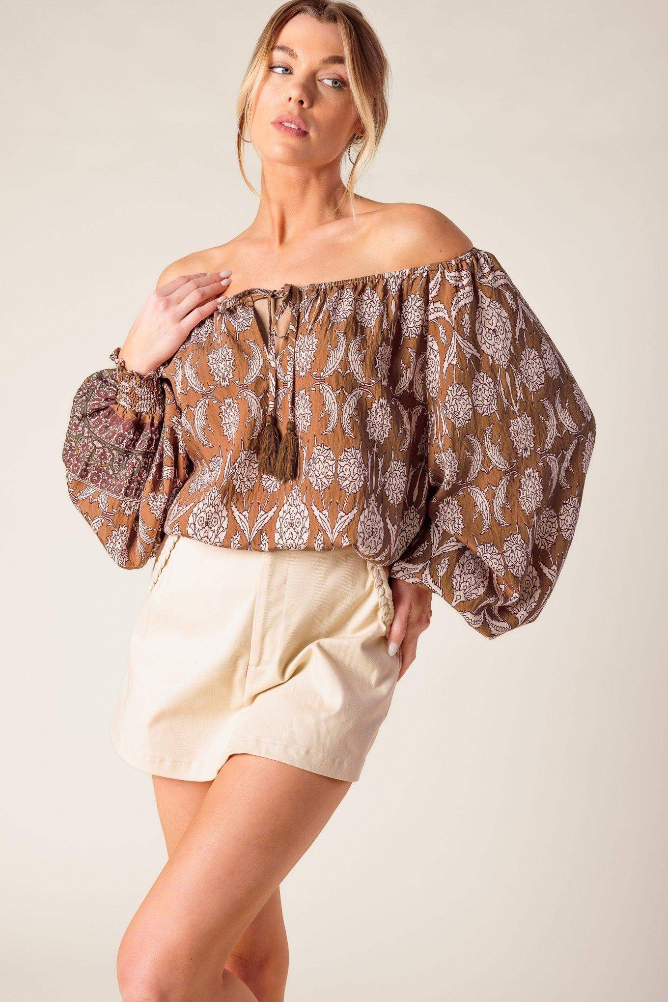 BE ALRIGHT WOVEN TOP - Flying Tomato - Flyclothing LLC
